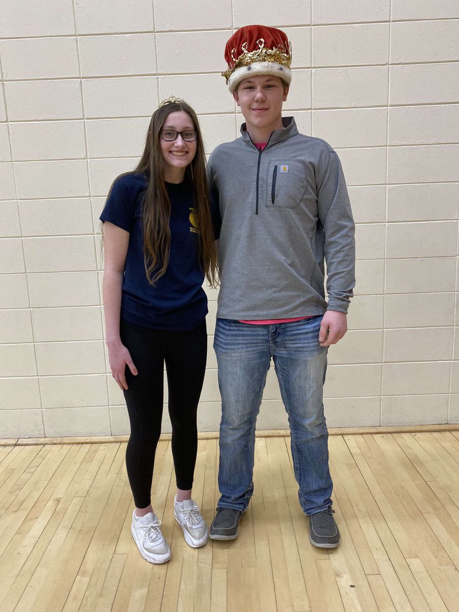 Congratulations to Waylen Gemberling and Madison Monahan on being the 2022 Sweetheart Court King and Queen!