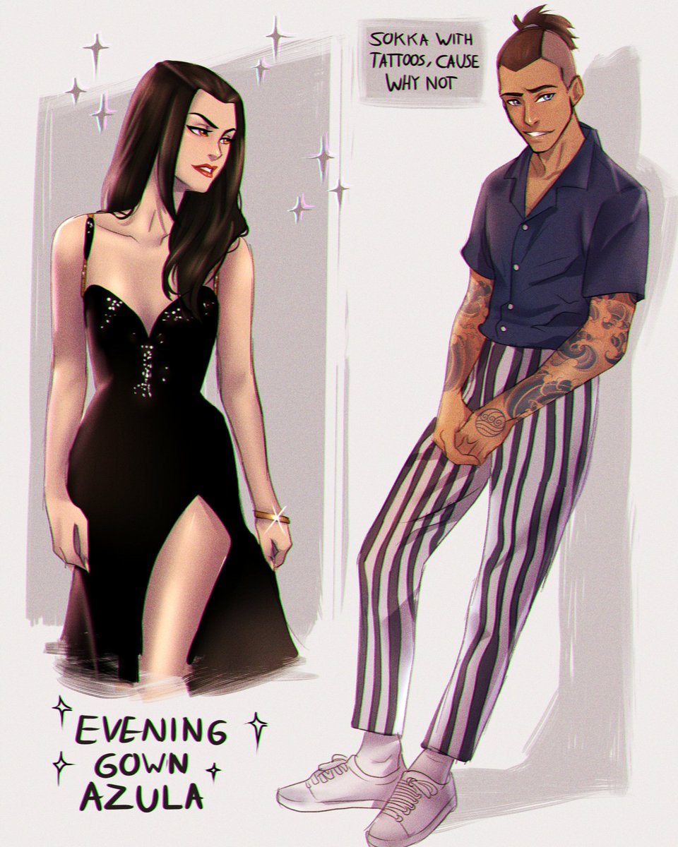 artcraawl's tweet photo. 🌊 Another set of #sokkla pieces 🔥
Two of some my favorite things to draw, fun outfits and memes https://t.co/HOFHUGJnpO