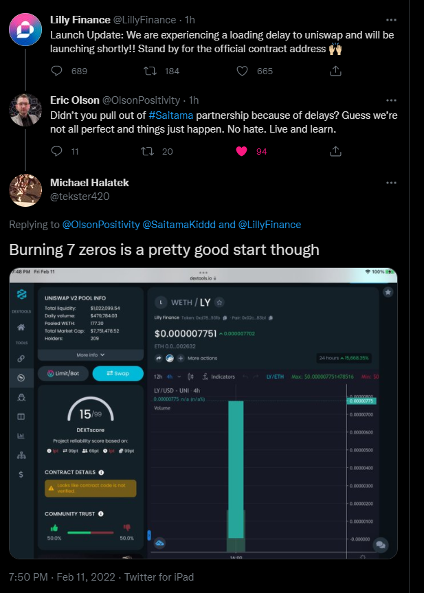 HoneyWinePapi's tweet image. LMFAOOOOOOOO!!!! #VerySmartMe #LillyToken #LillyFinance #HoneyPot #RugMeDaddy #GG