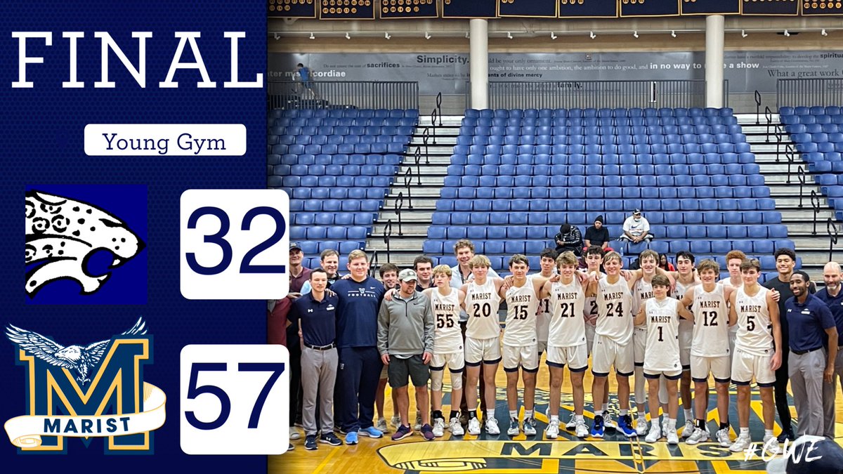 An explosive 1st half offensively allowed us to capture a big time TEAM win at home. Clinched the #1 seed for the region tournament next week, two wins away from one of our goals! 🦅

Stats: 
Quinn Damm - 13pts
<a href="/GaynesJesse/">Jesse Gaynes</a>  - 12 pts
<a href="/GrantErickson_/">Grant Erickson</a>  - 12 pts 

#Effort 
#Attitude