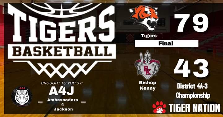 A4JaxTigers's tweet image. The Tigers are the District 4A-3 Champions! 🏆
#a4j #TigerPride #KeepRoaring🐅