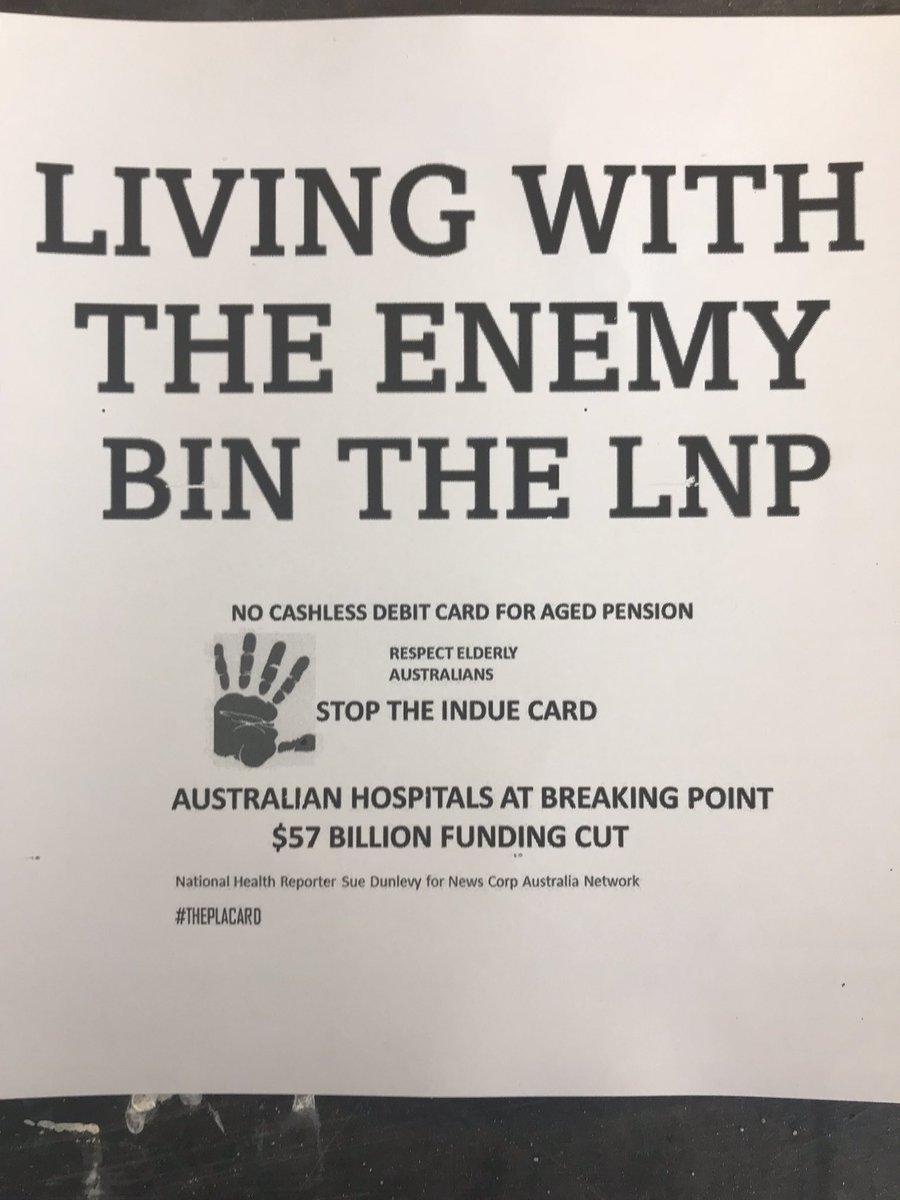 Chris05571141's tweet photo. @MoaniePandium @narelleford @PaulBongiorno @Peter_Fox59 @PatsKarvelas @ScottMorrisonMP BinSticker #THEPLACARD https://t.co/5O72ij7RQM