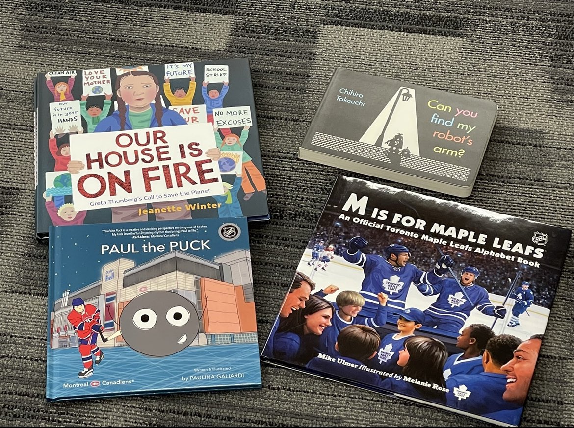 Thank you to <a href="/MyVeryOwnBook/">My Very Own Book</a> for donating these books to our school library! Can’t wait to get these in the hands of our readers!! <a href="/LaurierPs/">Sir Wilfrid Laurier PS</a>