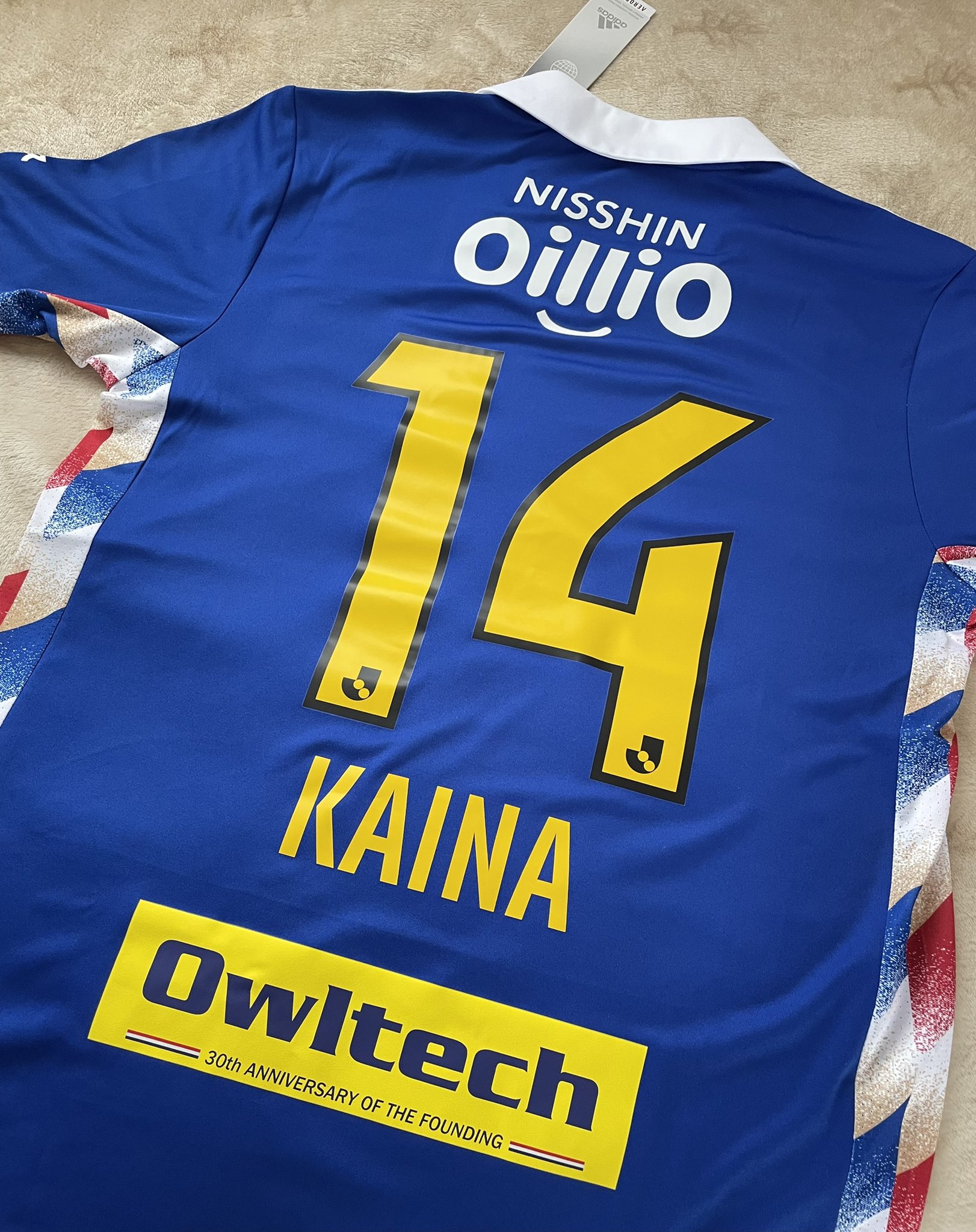 ボルトン　宮市亮選手　サイン入り　ユニフォーム 新品/タグ付き】11/12 ボルトン・ワンダラーズFC ♯30宮市亮【L