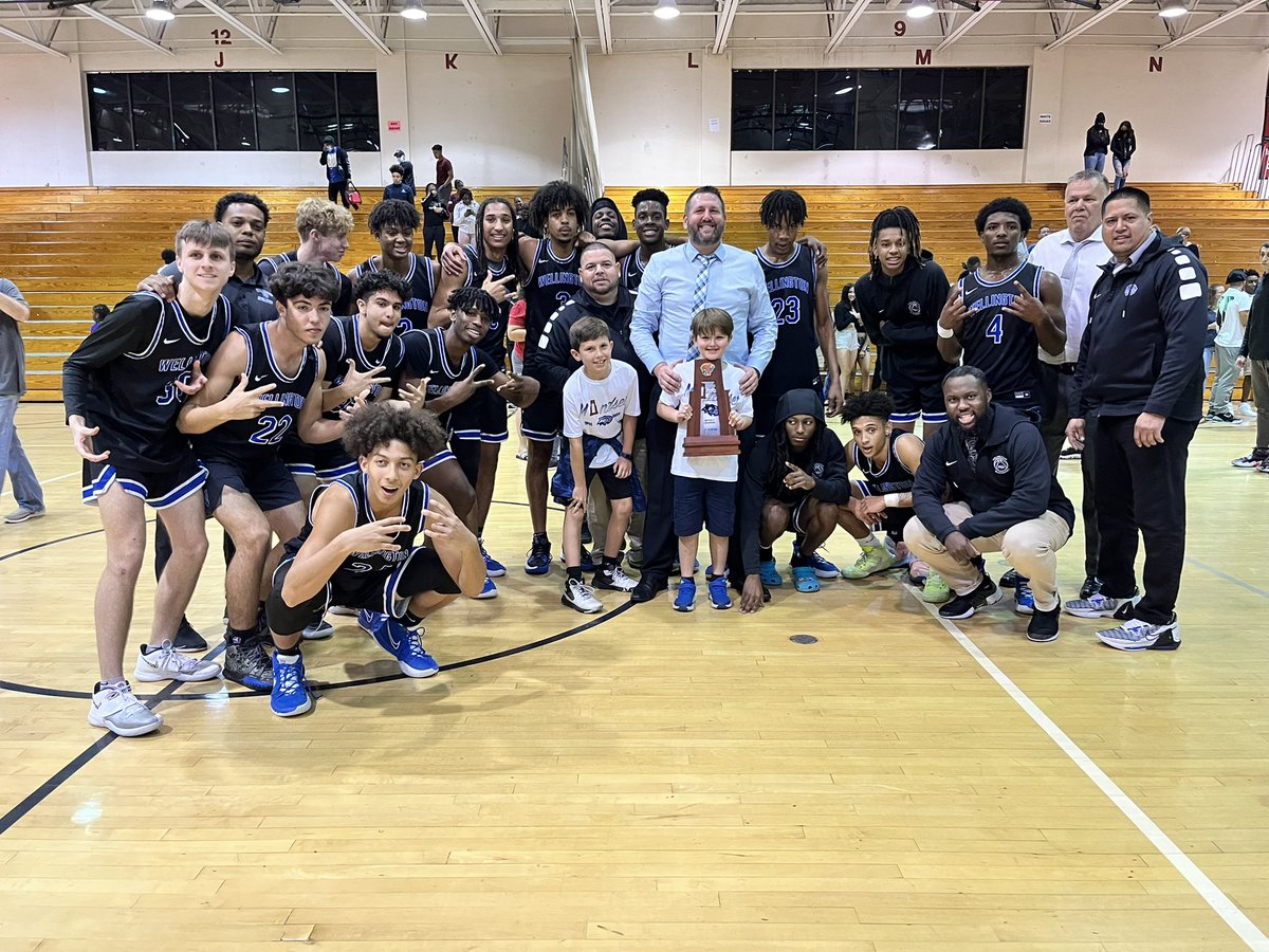 WellyHSBBall's tweet photo. 🏀 FINAL SCORE 🏀

Wellington 82
Lake Worth 63

Top Performers
————————
Reggie Reinhardt
19pts, 5reb

Shawn Cineus 
13pts, 6reb

Brenden Williams
17pts, 4ast

Zayin Humber 
15pts 5reb 4ast

Terell Edwards 
10pts, 9reb

@PBCBBallForum @Gatorballer @pbphighschools @EraPrep https://t.co/uXXh6tW2Mi