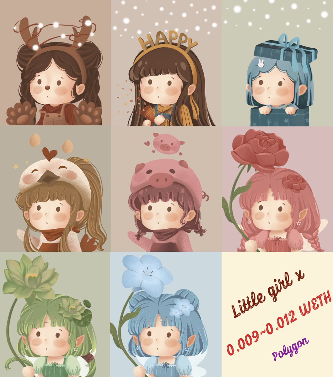 🌸Update “Little girl x” 🌸
Price: 0.009~0.012 on polygon 
✿——————————————✿
8 items that do not yet have an owner.
opensea.io/collection/lit…

#NFTs #NFTTHAILAND #NFTshill #NFTCollection #NFTCommmunity #nftcollectors #PolygonNFTs #NFTJapan #nftkorea