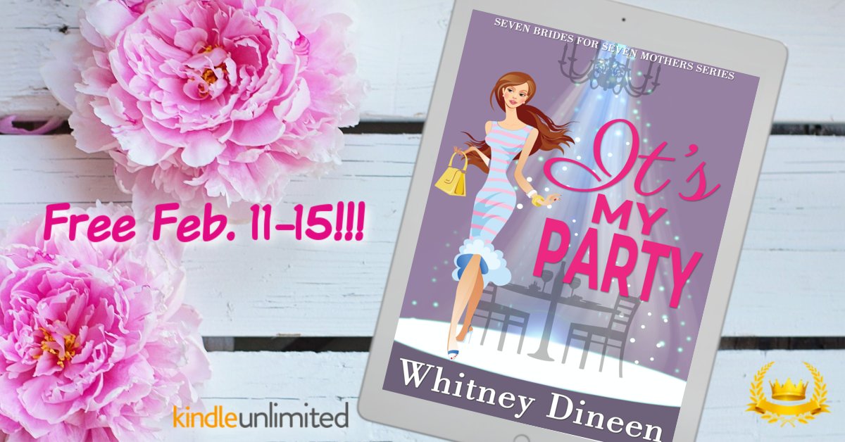 mybook.to/ItsMyParty
"This book made me laugh, fall in love, and cheer! It's everything you could ever want in a royal romcom."
#freebook #FREEBOOKS #romcom #ValentinesDay2022 #ChickLit #royalromance #amreading #FridayReads