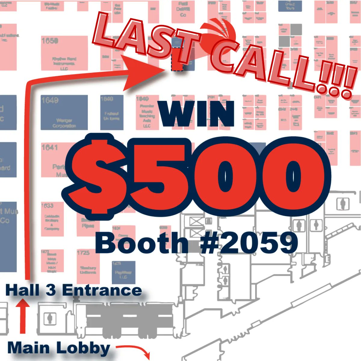 This is it! TMEA has been amazing so far! We can't wait to see everyone next year.
Before you go, make sure you stop by our booth #2059 and enter to win $500 for your group's next trip!

#TMEA #TMEA2022