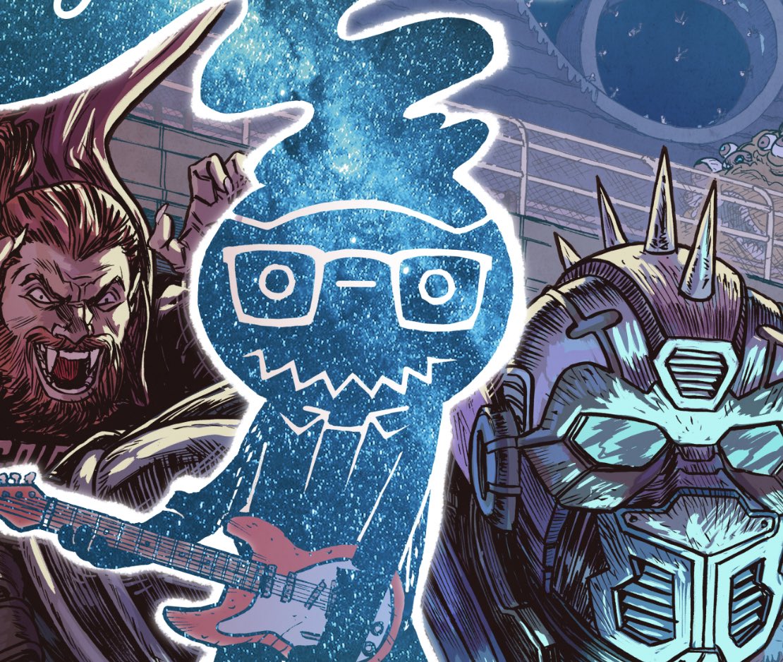 RyanBrowneArt's tweet photo. Having a blast handling the drawin’ and colorin’ on Eight Billion Genies. Very strange to be soooo far ahead. There’s so much amazing I wish I could show you now! #8bg #imagecomics https://t.co/w3sFdQGQnr