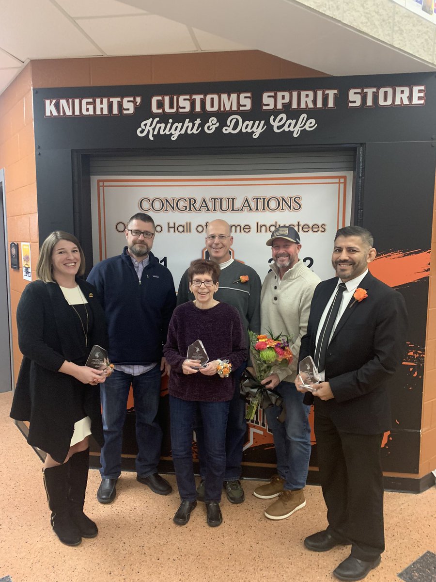 Otsego_Supt's tweet photo. Congratulations #OtsegoKnights ‘22 Hall of Fame inductees! What a great night at the Castle. #OtsegoProud https://t.co/hhulmdCwBP