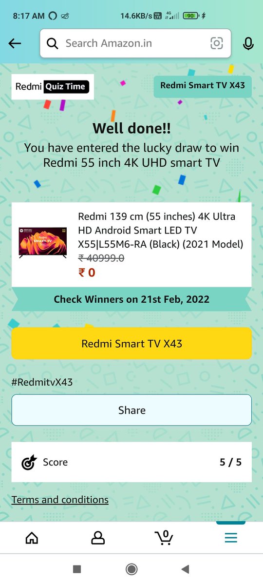 YoutubeBackchod's tweet photo. @amazonIN, @xiaomiIndia @RedmiIndia #RedmitvX43 https://t.co/dWn99wmJ1x