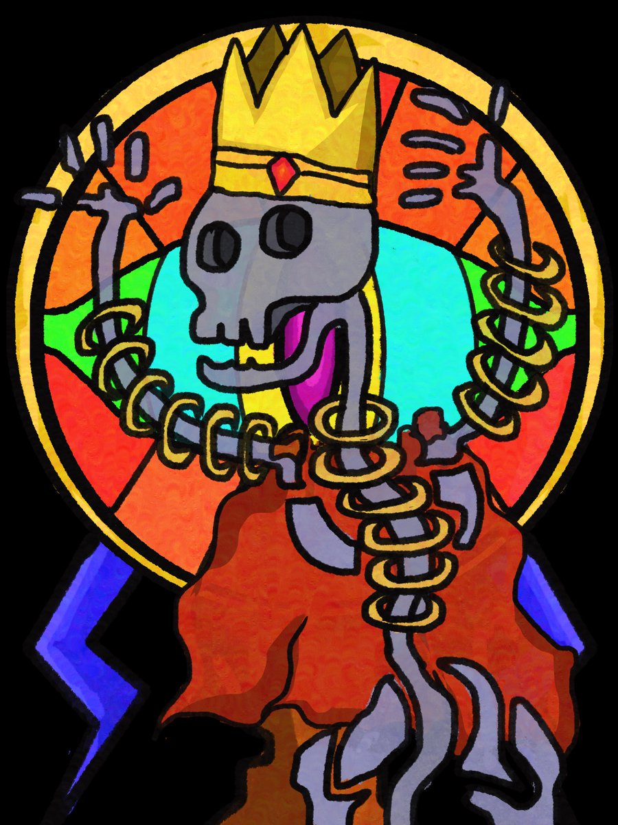 Skull King Funny 
#objktcom
Follow and RT 👍

💀Skullkingfunny
⚡️0.1tez  👍100 editions only
objkt.com/asset/hicetnun…

#CleanNFT #tez #NFTCommunity