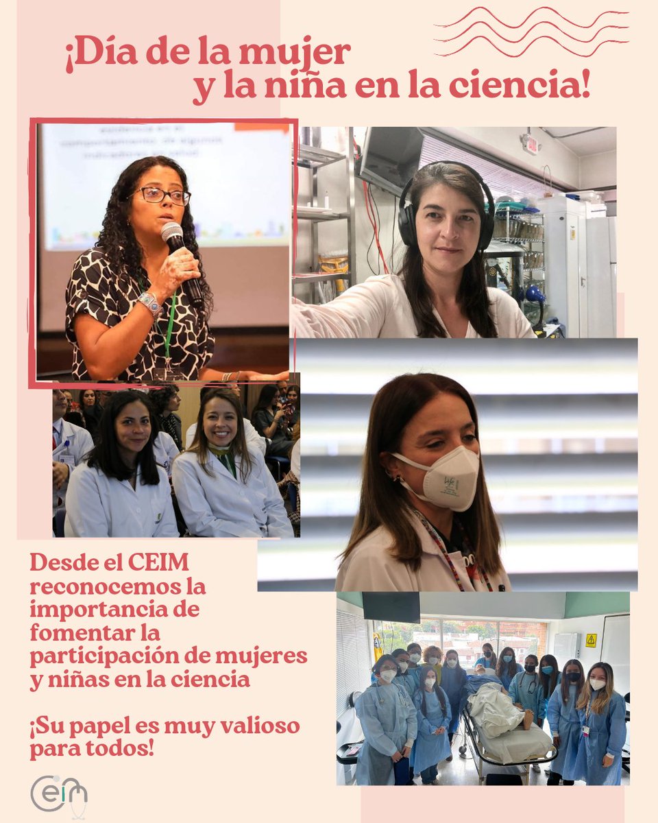 UniandesCEIM's tweet photo. Hoy celebramos el día de la mujer y la niña en la ciencia
¡Nos sentimos honrados de tener a mentoras y compañeras tan excelentes en lo que hacen! 💗
#11deFebrero #DiaInternacionalMujerYNinaEnLaCiencia
@MediUniandes https://t.co/Z4zhyLzyHU