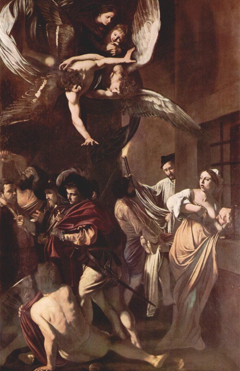 Arteymas_'s tweet photo. Las Siete Obras de Misericordia, 1607, Caravaggio https://t.co/1OhTfoUQKK