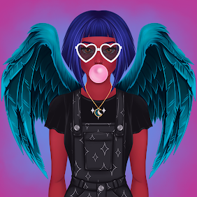 Dekuu93's tweet photo. @AngelsOasisNFT 
This is Penny, She is ambitious, strong and confident in everything she does, she has been through alot and thats why she has fire in her eyes, All she wants to do is to make a difference in the world. #WomenInNFTs #WomenOfCrypto #angelsoasis #NFT https://t.co/RYNDcZYyj8