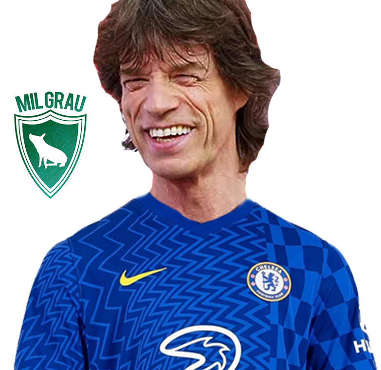 parmeramilgrau's tweet photo. O maior torcedor da história do Chelsea já está pronto e trajado para a final! https://t.co/lYdy5vQYMS