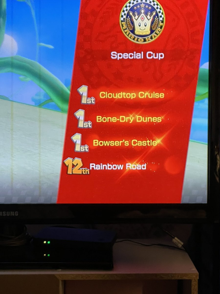 MeeksJason's tweet photo. Rainbow road do be hittin different https://t.co/VGtWl2CHUX