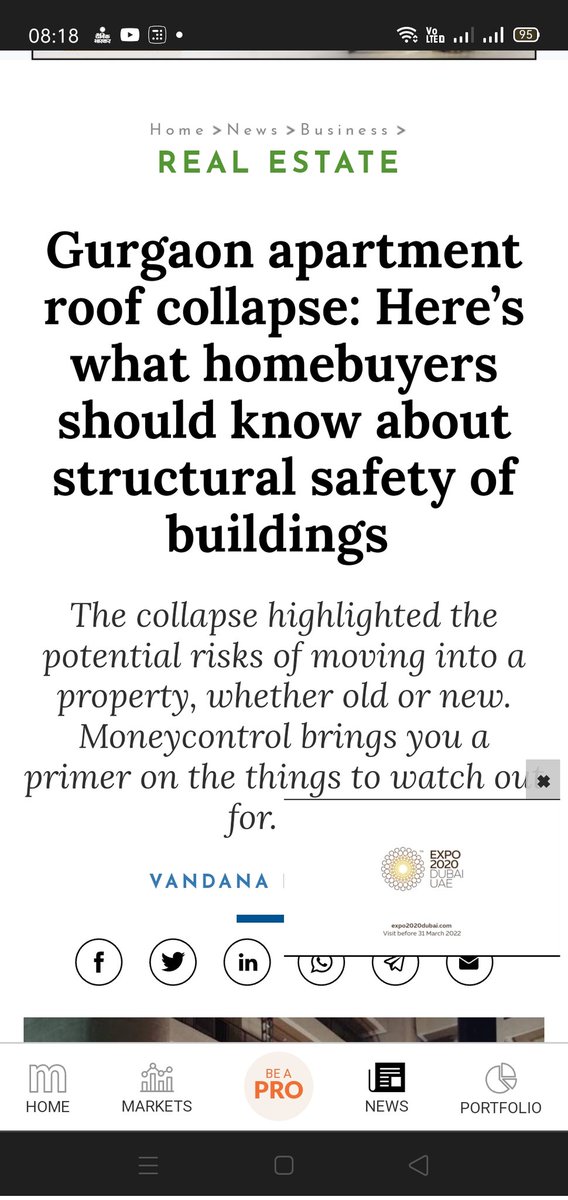 RAJBATRA01's tweet photo. @noida_authority
@ChiefSecyUP
@myogiadityanath
@Secretary_MoHUA
Structural audit should be done from recognise and appropriate agencies all high rise societies of Noida.
Apartment Act 2010 n RERA Act 2016 should be amended as per as BUYER'S RIGHTS n their needs. https://t.co/1zuFbuq09t