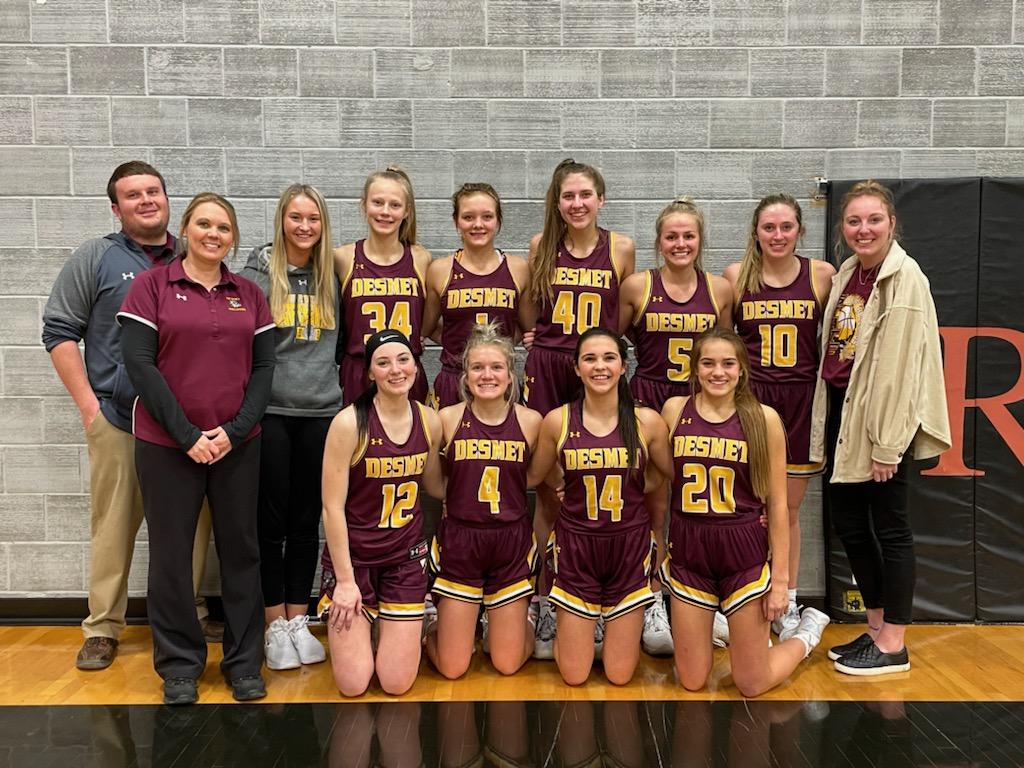 2021-2022 Dakota Valley Conference champions! Finished our conference schedule with a 9-0 record with a win over ORR tonight! Proud of this team and the effort they put in!! Proud to be their coach.  <a href="/ReganGarry/">Regan May (Garry)</a>
