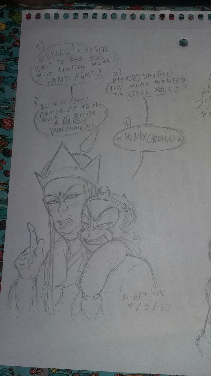 MerBleue666's tweet photo. JTTW 1999 Animated series sketches
But is Wukong being a sassy brat

#journeytothewest #thelegendsofmonkeyking #jttw https://t.co/jON1h4q9s9