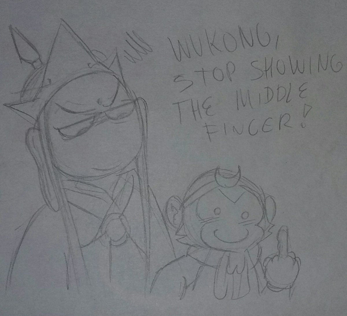 MerBleue666's tweet photo. JTTW 1999 Animated series sketches
But is Wukong being a sassy brat

#journeytothewest #thelegendsofmonkeyking #jttw https://t.co/jON1h4q9s9
