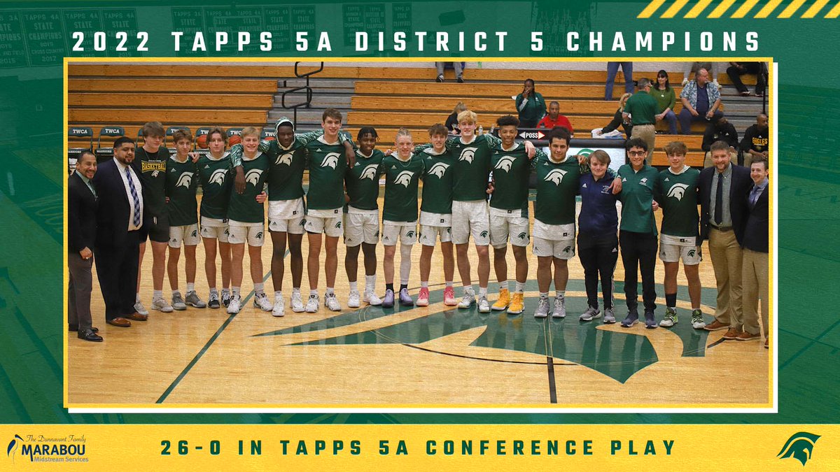 District Champs TAPPS 5A District 5! Very tough win tonight over Ft. Bend Christian, 58-48! 
26-0 in conference play over the last two years!
<a href="/ConroeSports/">The Courier Sports</a> <a href="/vypehouston/">VYPE Houston</a> <a href="/twcasports/">Woodlands Christian</a>