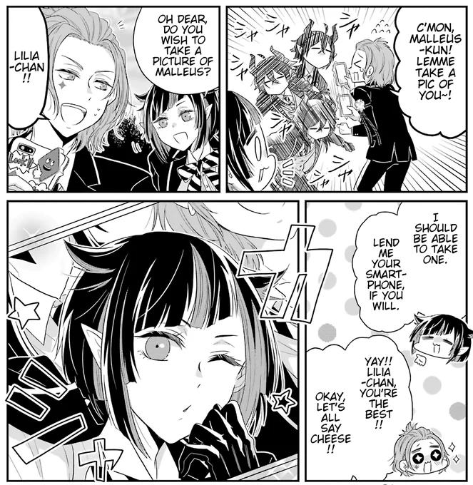 Malleus is just... so stupid. Cool ikemen looks but so damn stupid, that's top tier design. The characters really sell this thing. I'm getting ready for the anime... 