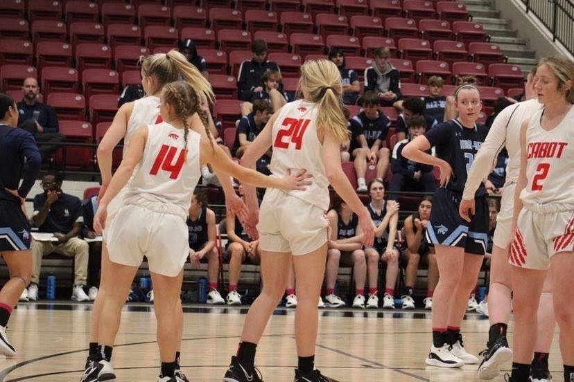 cabotgirlsbb's tweet image. Congrats to our Sr. Lady Panthers on their win over Central tonight! Great job, girls!🏀🐾