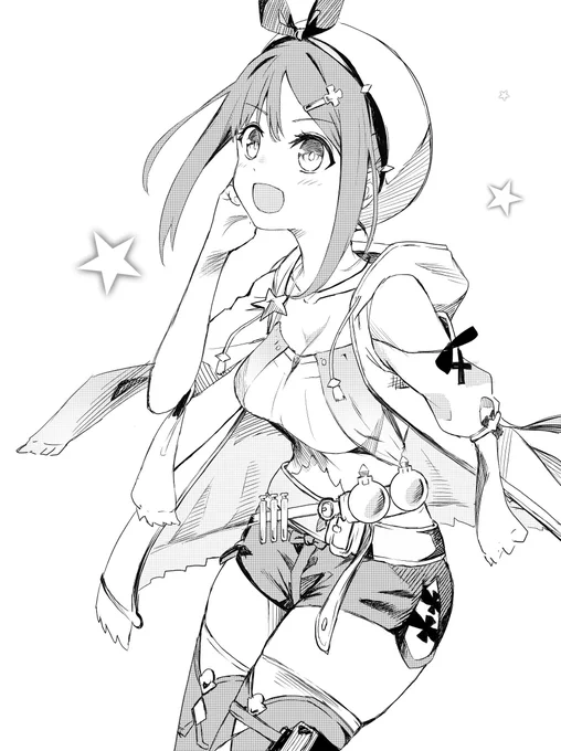 ライザ
#落書き
#イラスト練習中 