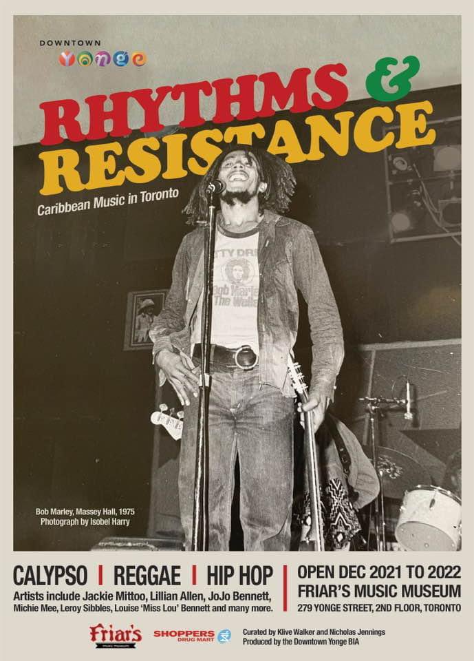 MichieBadgalMee's tweet photo. “ Rhythms & Resistance: Caribbean Music in Toronto exhibit now open at the Friar’s Music Museum, upstairs at Shoppers Drug Mart, Yonge & Dundas Square. Admission always free.”Curated by @nicojennings and #CliveWalker
music produced by
Mark Garner
🎶💚💛❤️Rock & come eeen!🎶 https://t.co/KeYo2Z1y1k