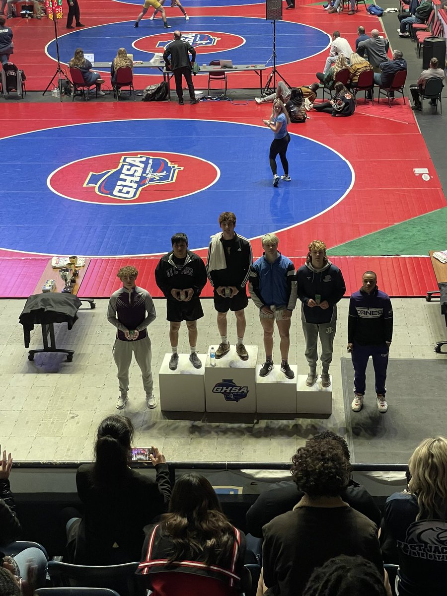 Anthony Mannella is Mary Persons’ first state champion wrestler!! #CHAMP
