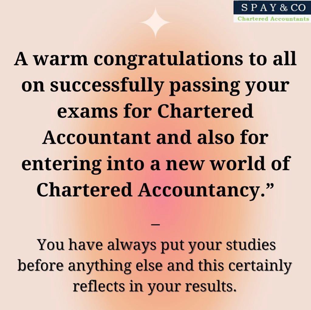 Spaysocial's tweet photo. Congratulations to all #CA Students who have passed their exams. All the best for next. #caexams #caresults #ICAI #icairesults #icaiexams #spayco #spaysocial https://t.co/syCOwmHmom