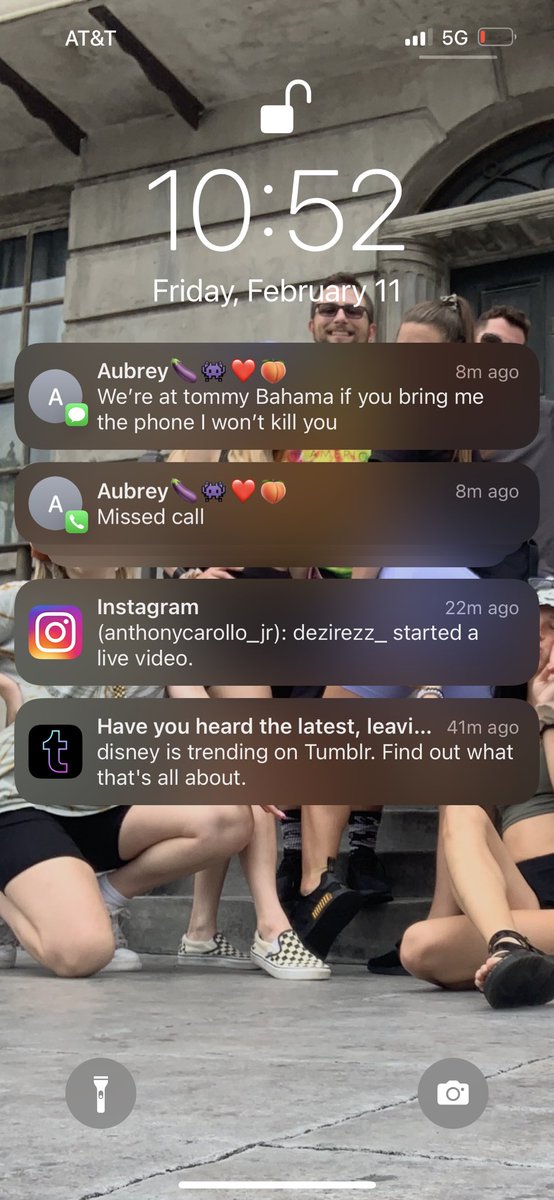 antsinur_pantss's tweet photo. Me and Aubrey thought someone jacked my phone at Disney springs because the location was tracking to Tommy Bahama but the phone ended up being in the car https://t.co/XeBMvepzF4