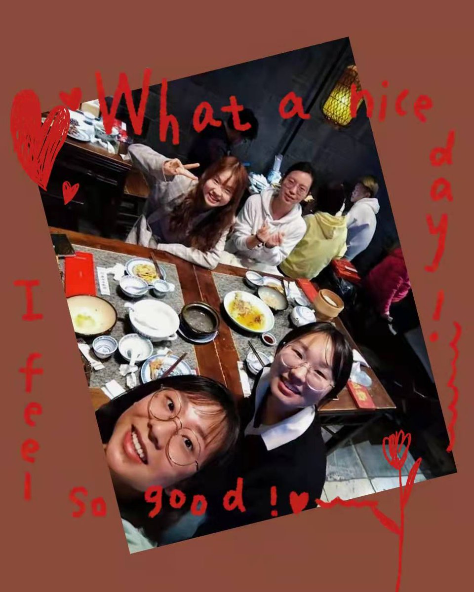 yang_youran's tweet photo. Happy #WomenInScience Day!
Update the "opening dinner of the new year" with my roommates: the 3 female researchers closest to me!🥰
I've just had a fulfilling spring festival holiday and have been back to labwork for several days. Feeling pretty good after the short break😆 https://t.co/2pkqccl3Ve