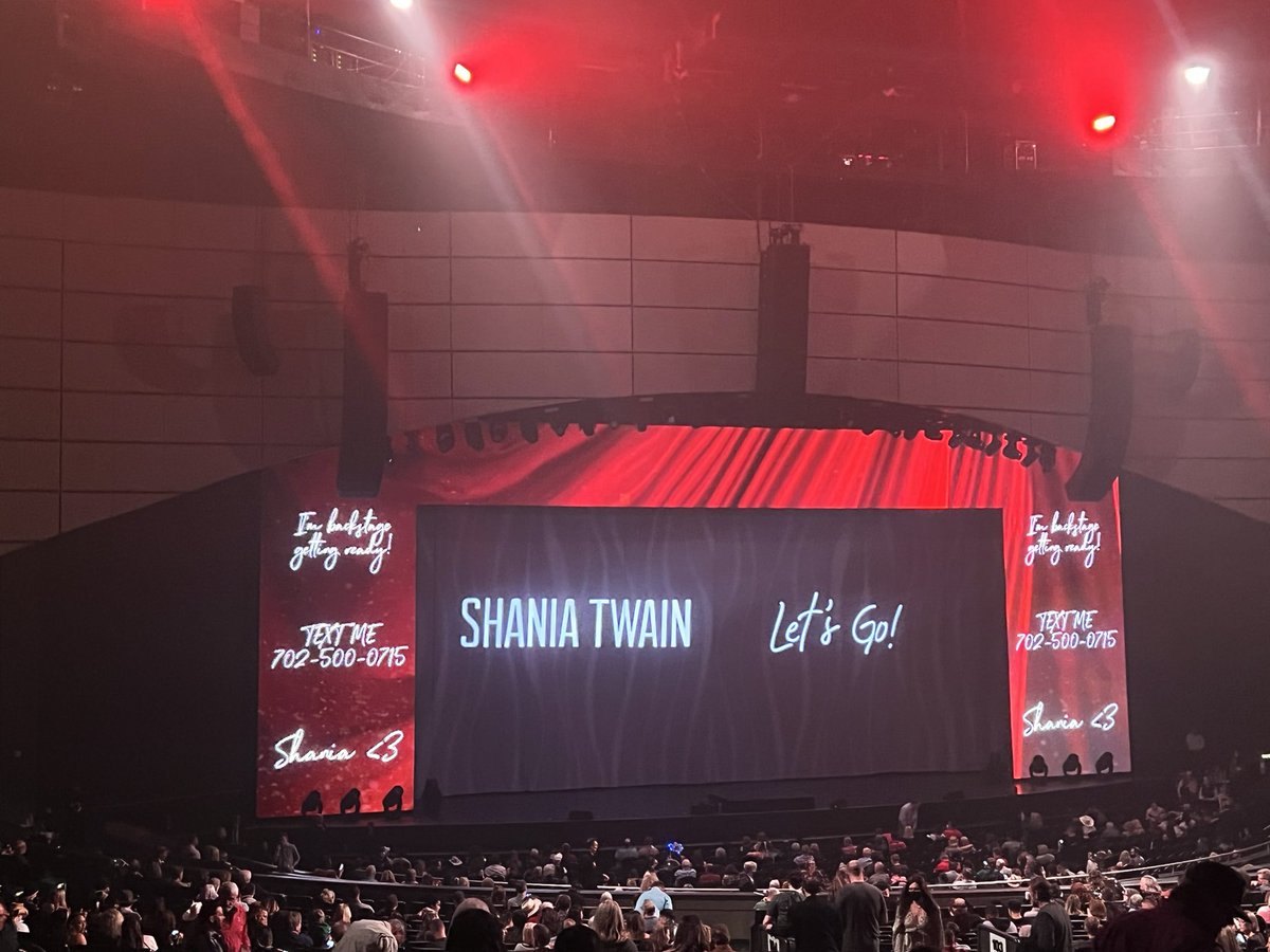 Vegas Baby.. ✨🍾

#ShaniaTwain 
#LetsGoGirls