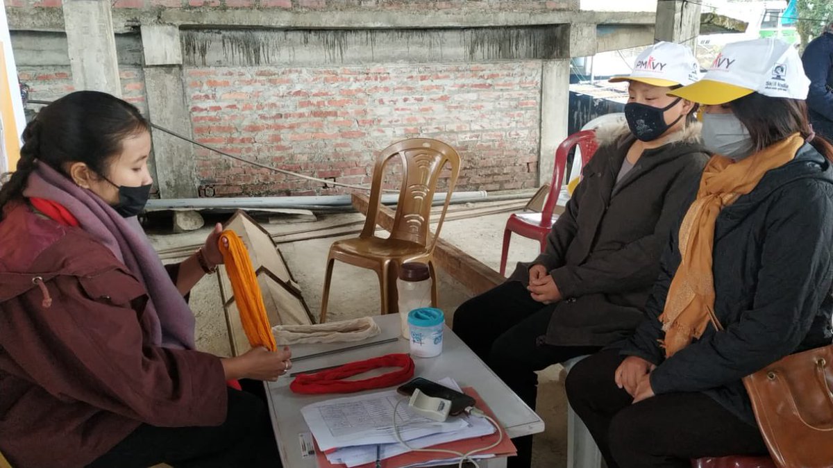 GrowPvt's tweet photo. Textile SSC Assessment conducted under Handloom Sector in Manipur , for the job Role : Hank Dyer By Growwell on 3-2-22 @TextileSSC @NCVETIndia @MSDESkillIndia https://t.co/1jGNymeh8B
