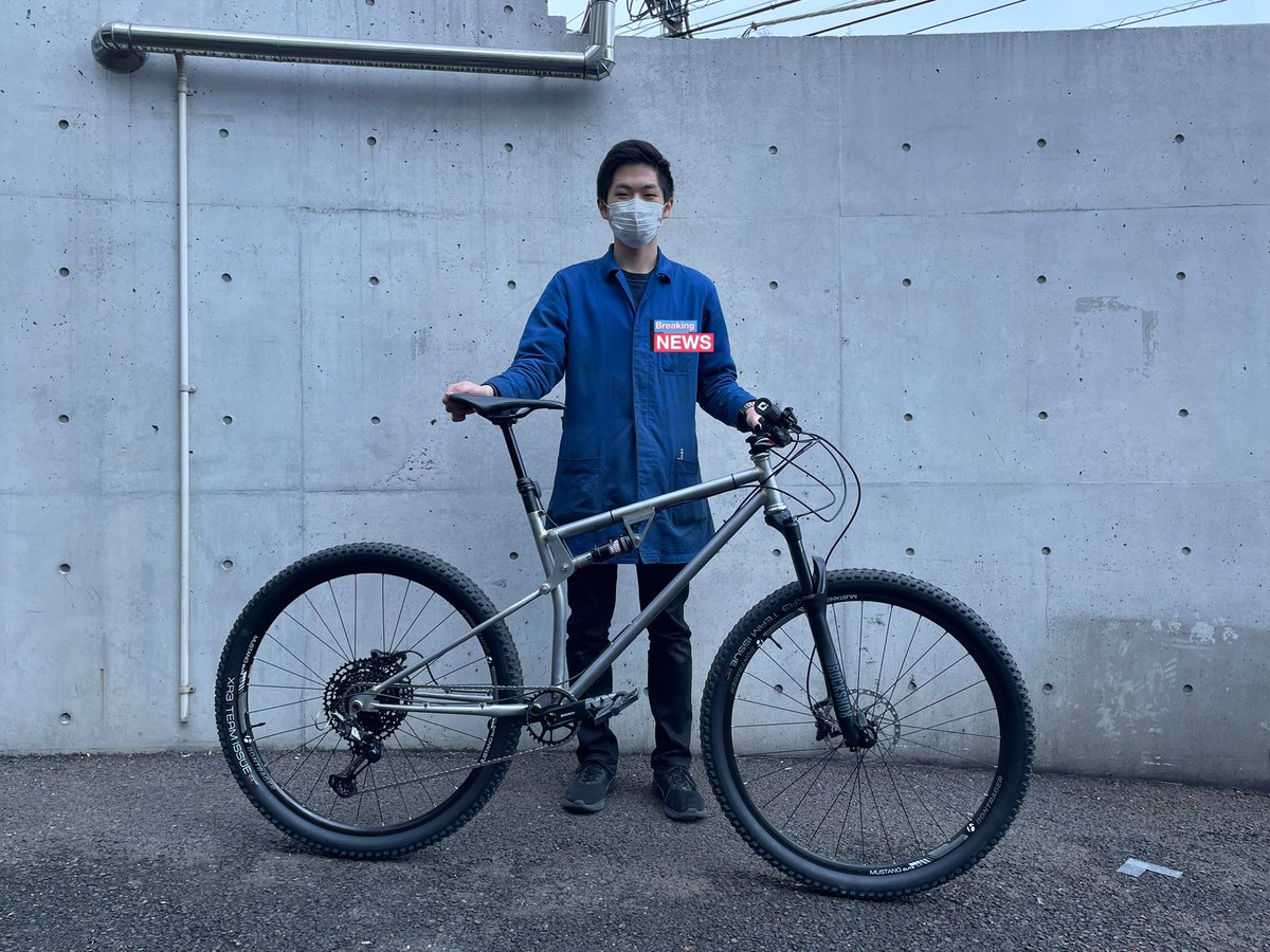 shoter0628's tweet photo. できた✌️
乗り味はふよんふよん笑 https://t.co/l2GemtloWD