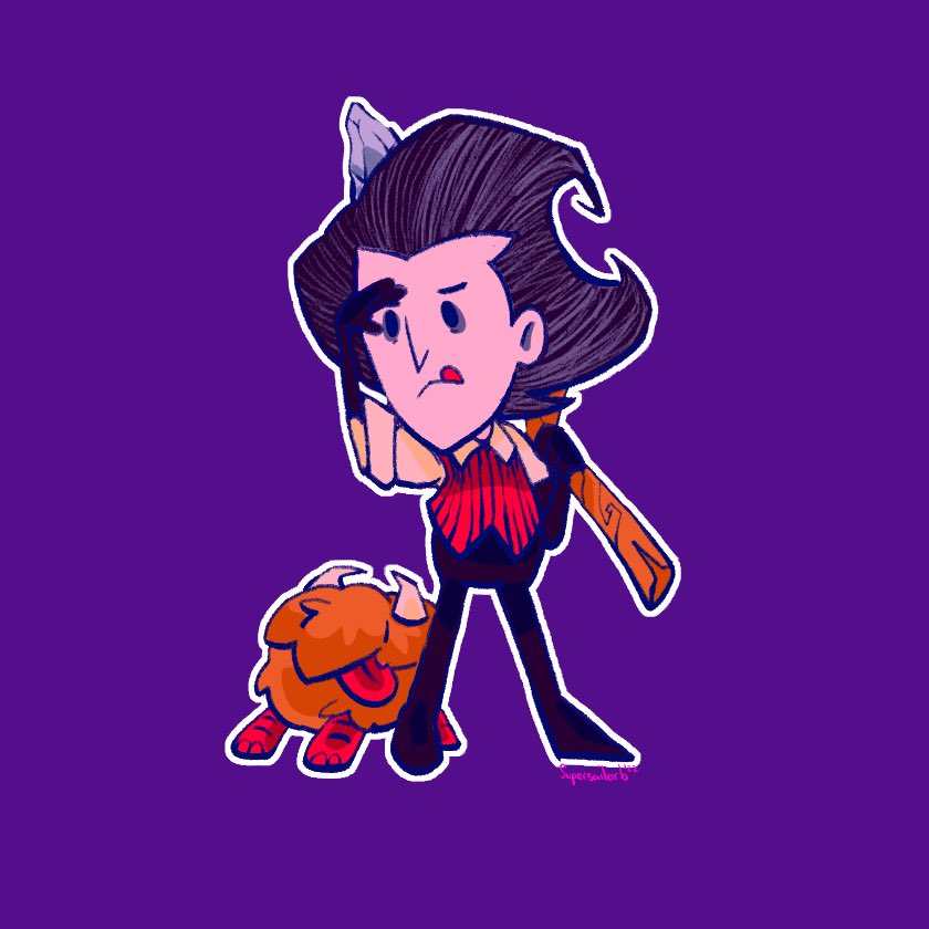ferntwig's tweet photo. Wilson my beloved #dontstarvetogether #dontstarve https://t.co/ILOYBnwvjo