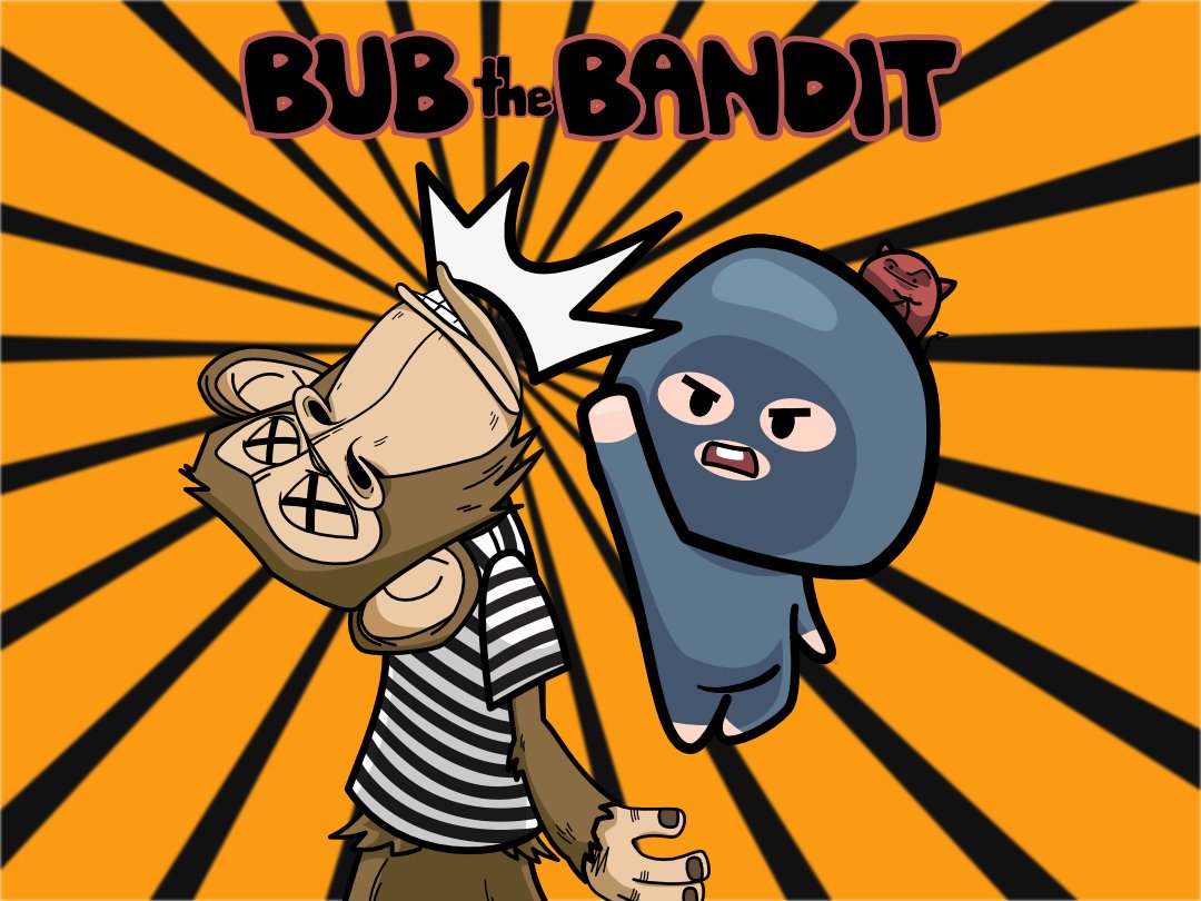bubthebandit's tweet photo. @BombNFTs Always bullish on @bubthebandit 

Come catch these hands Mr. Ape Man

#BubTheBandit #CNFT #MugsyBub #NFT #CNFTCommunity #NFTCommunity https://t.co/bkKS7yOJob
