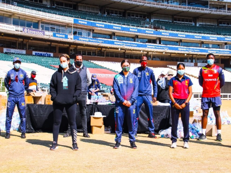 cricexec's tweet photo. .@LionsCricketSA and #FeedSA - A proud partnership continues
➡️https://t.co/woq7j81Zf6
@LionsCricNews @Mawazawaza_ #ThePrideOfJozi #LionsCricket #ImperialWanderersCelebrates30 #Equality4All https://t.co/H8qtdt2iYO