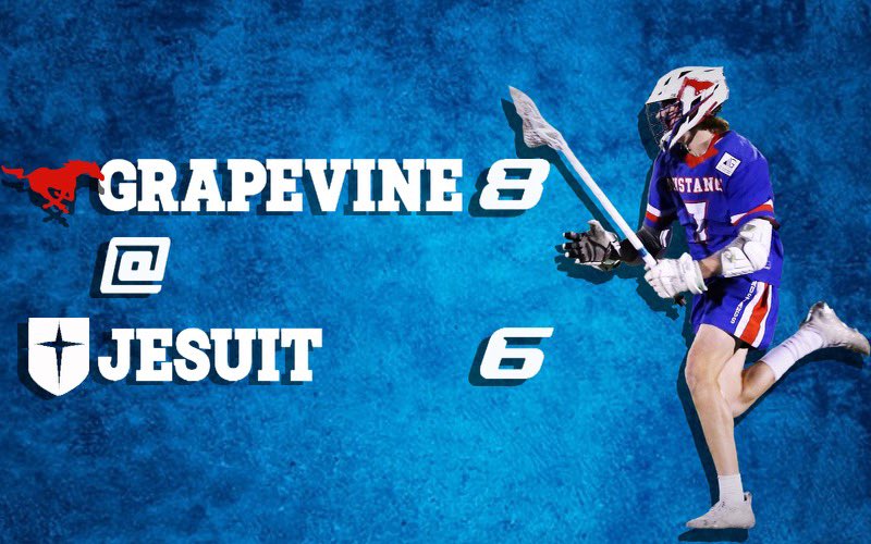 grapevinelax's tweet photo. First game of the season last night. Thanks for hosting us Dallas Jesuit B. #thsll https://t.co/53EgFQwQz7