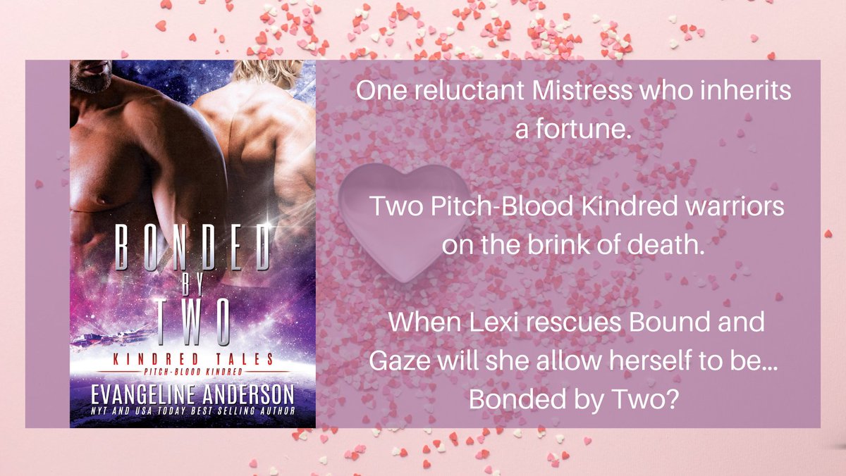 EvangelineA's tweet photo. "A true love story with quite a bit of fun, sexy times mixed in." Buy BONDED BY TWO now at - https://t.co/0fKLsgnnRT 

#romancebooks #romancebook #newromancebook #iloveromancebooks #romancebookcovers #adultromancebook #steamyromancebook #eroticromancebooks https://t.co/gEX3cybnmi