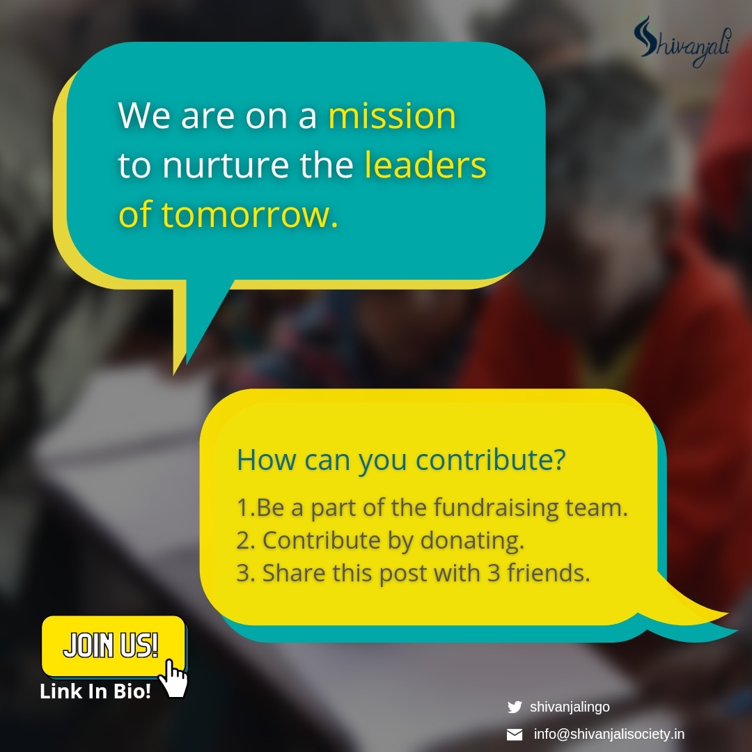 Shivanjali Society-Making a better tomorrow tweet media