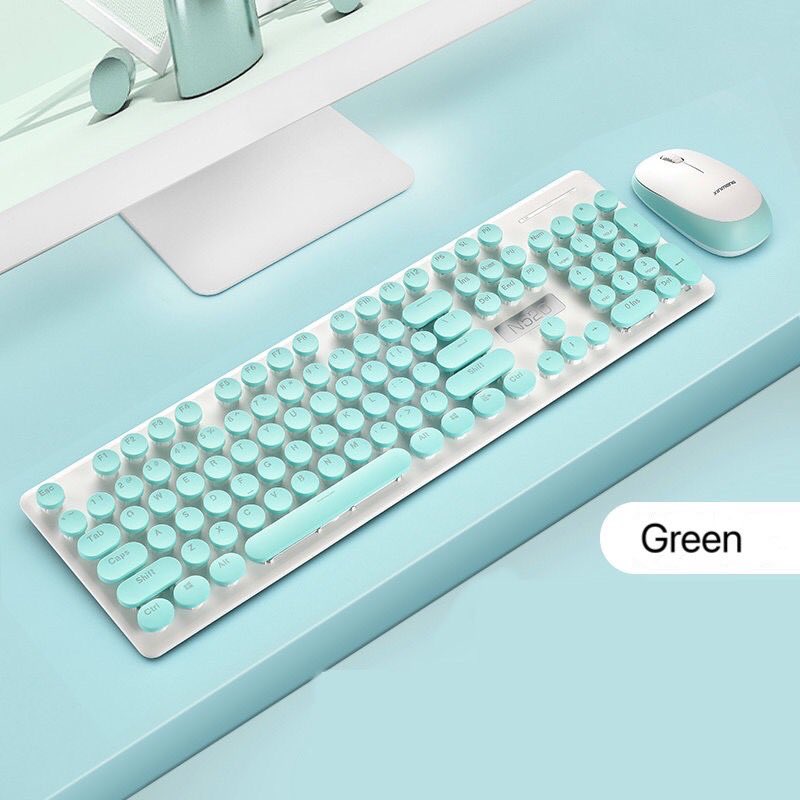 02PSHCART_'s tweet photo. wts lfb ph

non-kpop related ><

aesthetic pastel mint green wireless retro round keyboard and mouse set

- bought for 620 will be selling it for 500
- all keys are and working good as new
- can provide proof of purchase
- dm me for questions ^^

#02pshcartsells https://t.co/qbI4S7Hvn3