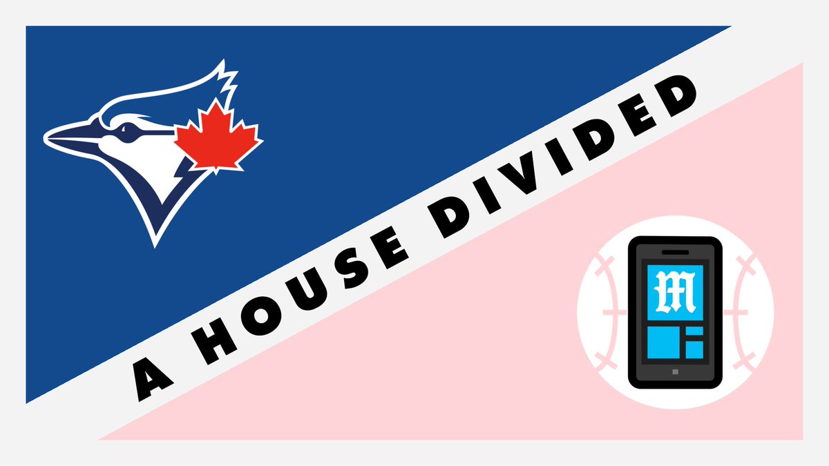 HouseDividedBot's tweet photo. A HOUSE DIVIDED 
Toronto Blue Jays / New York Millennials https://t.co/rkh6Suq5mn