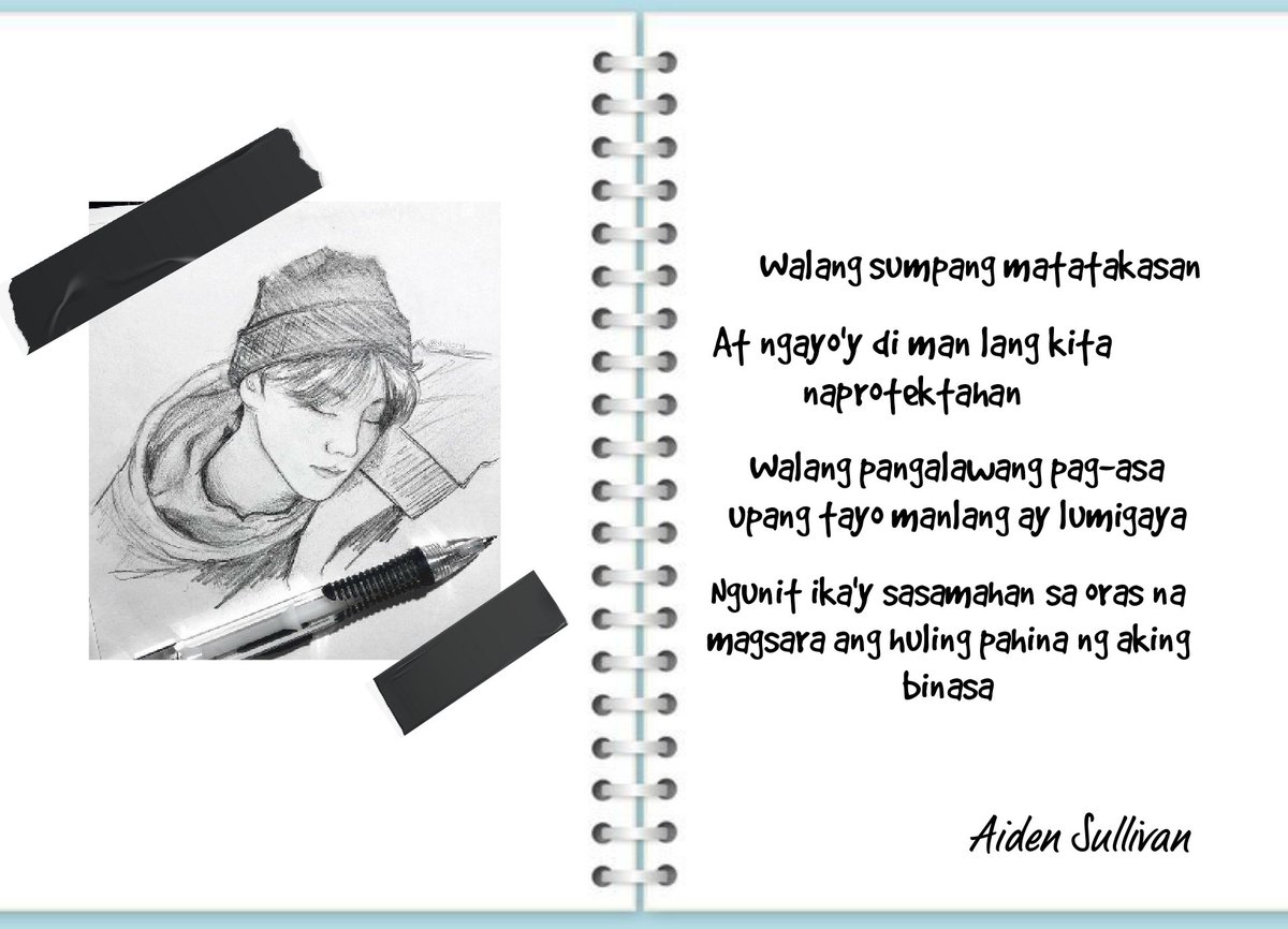 soulnergent's tweet photo. ᜀᜃ᜔ᜎᜆ᜔/ AKLAT
   A #jaywon AU wherein Crisanto(JW) who only exist in people's mind for a thousand years; asking Aiden(Jay) to burn the book because he wanted to finally rest

[PS: artwork does not belong to me ctto.] https://t.co/Kp9XtItWNQ