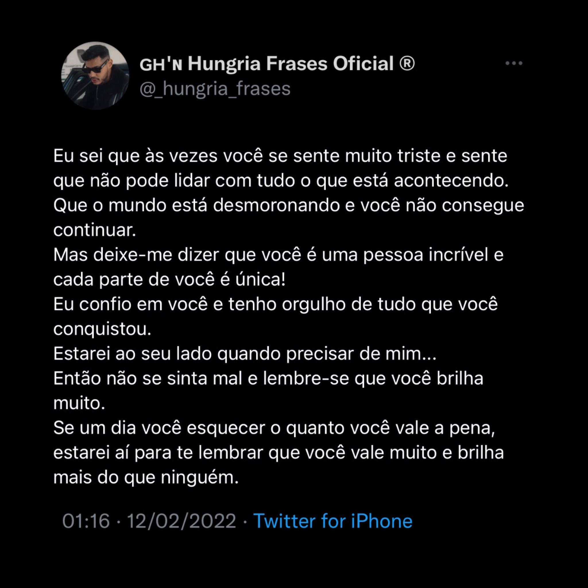 Twitter 上的ɢʜ'ɴ Hungria Frases Oficial ®: Twitter 上的ɢʜ'ɴ Hungria Frases Oficial ®: