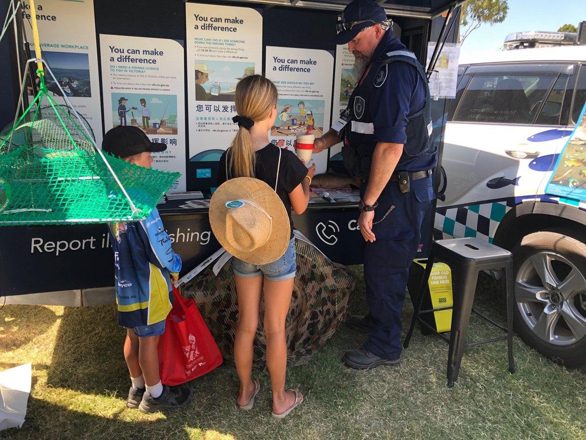 VicFisheries's tweet photo. Today at GoFish Nagambie it’s been a brilliant day with Lee Rayner and our team teaching 80 kids how to fish at our first Vic Fish Kids clinic for the year.
#vicfishkids #gofishnagambie #silverperch https://t.co/WkLbrQBIQg