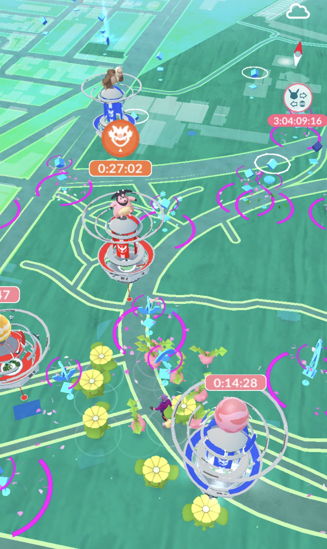 Shu コガネシティ ポポッコが湧いてるのは駅側の入口だけですかー In長居公園 ポケモンgo 長居公園 T Co Grxstqc2pr Twitter