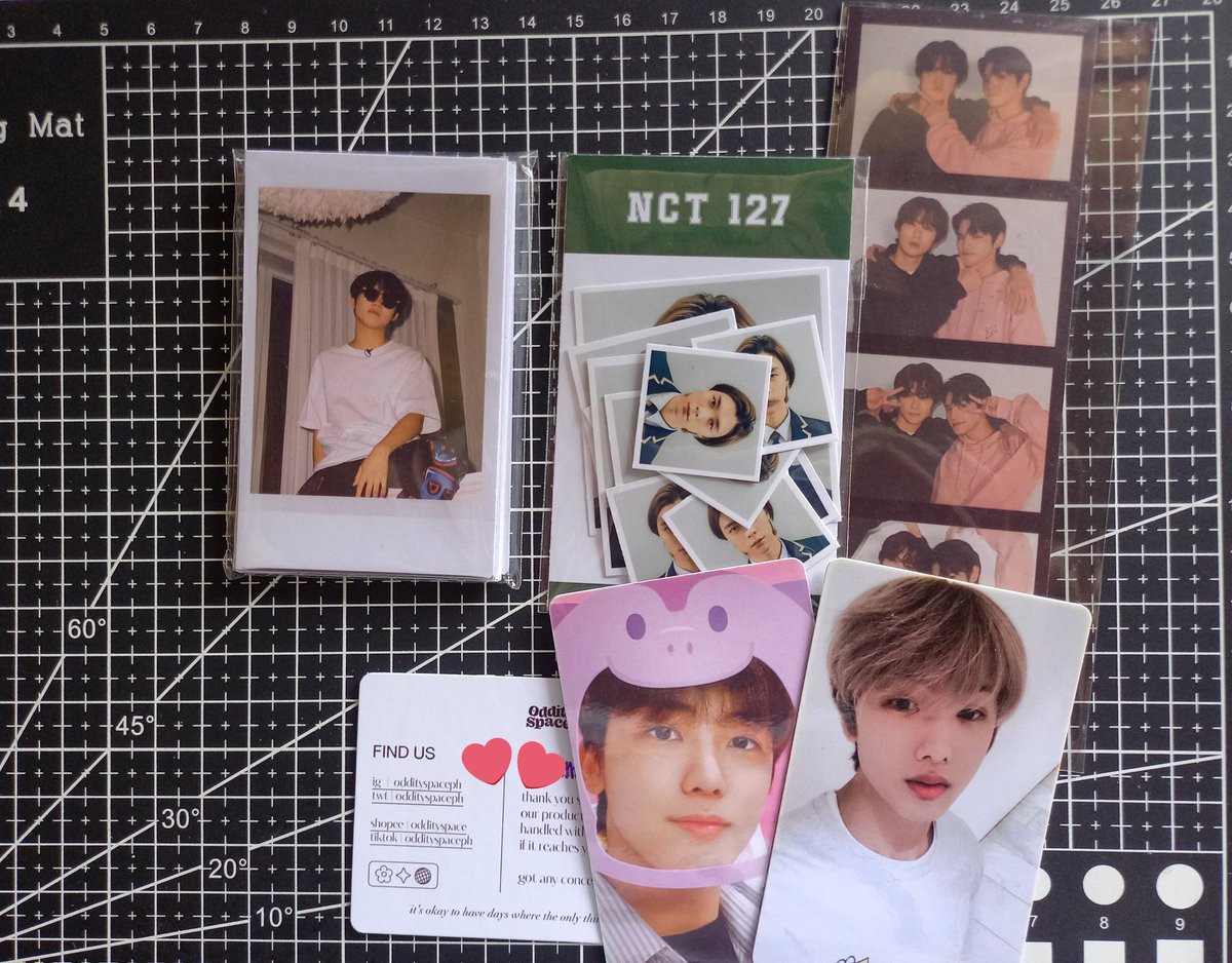younghaulz's tweet photo. hi @oddityspaceph, I received them na sobrang ganda ng quality specially yong I.D picture ni johnny, thank you for packing them well! until our next transaction, thank you! ^^ https://t.co/SGrHFNupbW